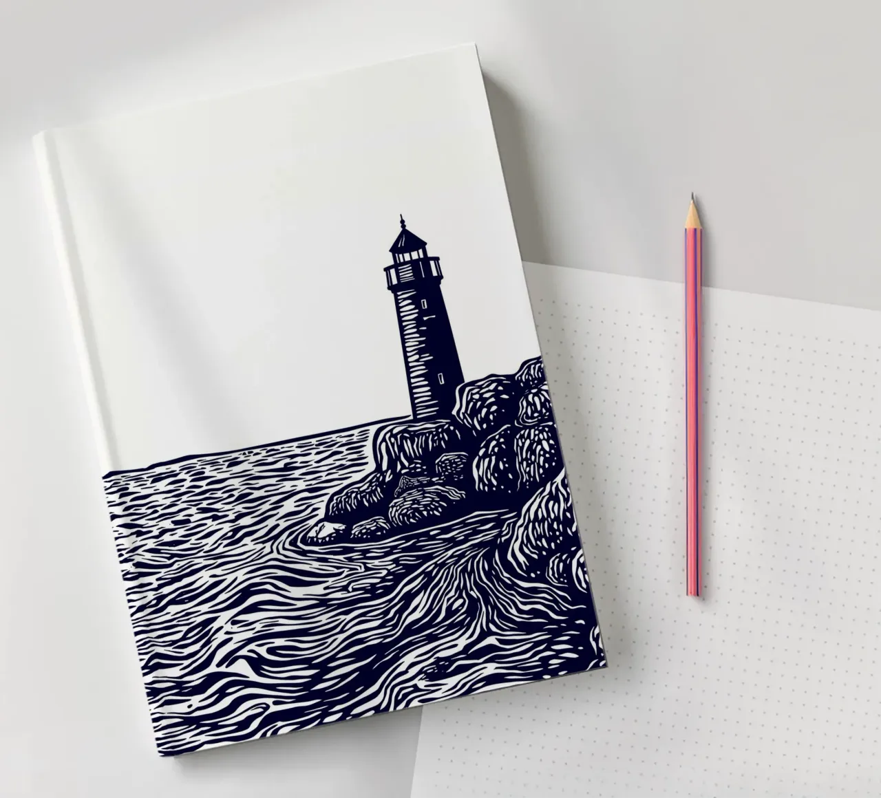 Echoes of the Ocean carnet de notes de Indigo Rain