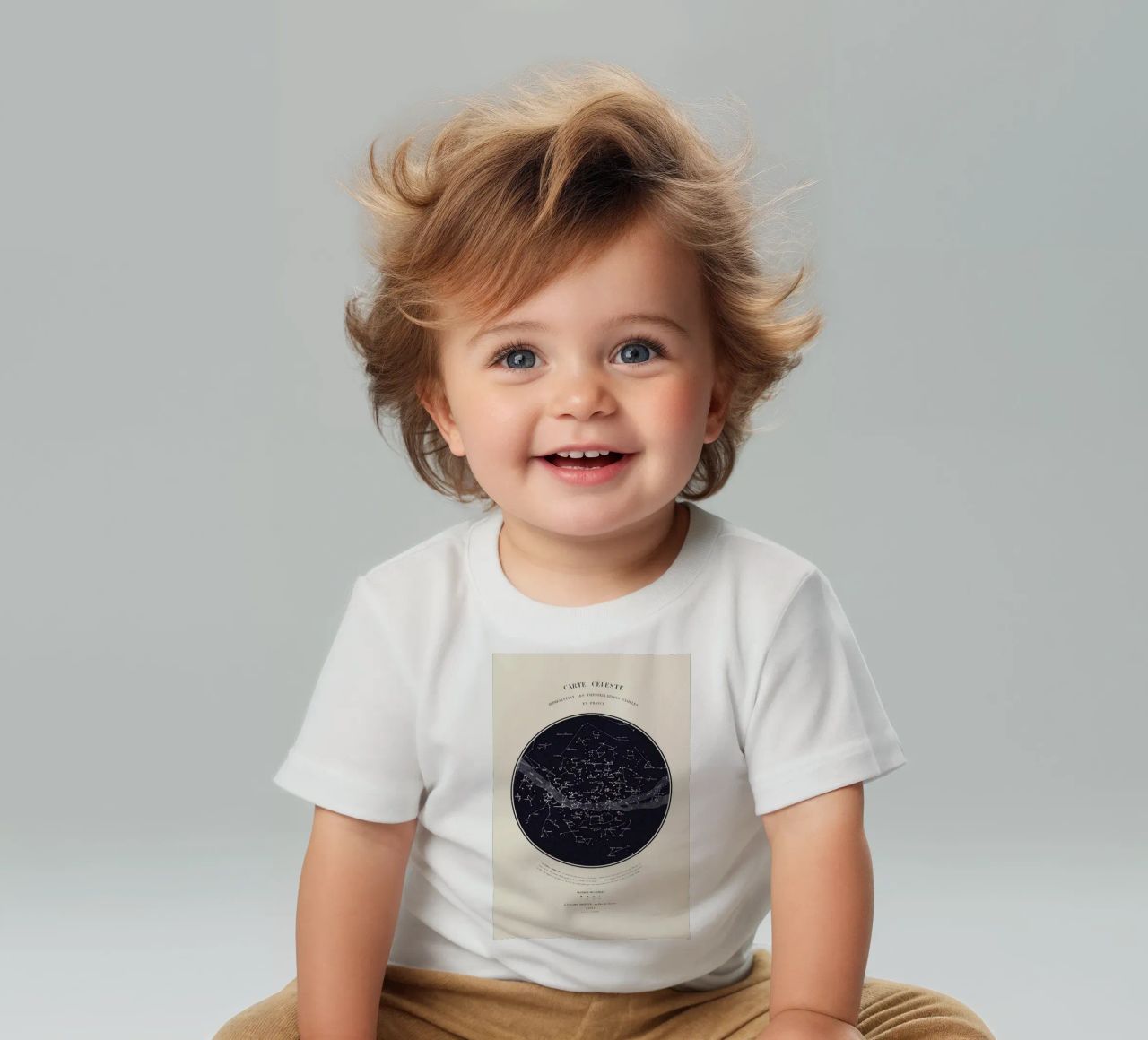 Carte du Ciel t-shirt pour bébé de Astër