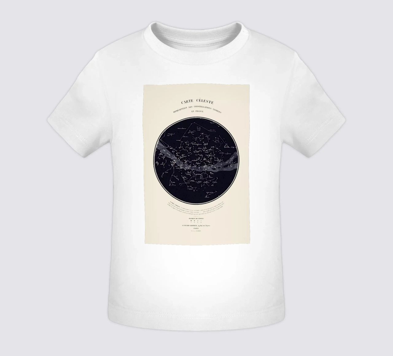 Carte du Ciel t-shirt pour bébé de Astër