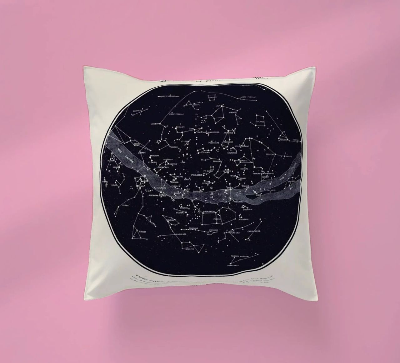Carte du Ciel coussin de Astër
