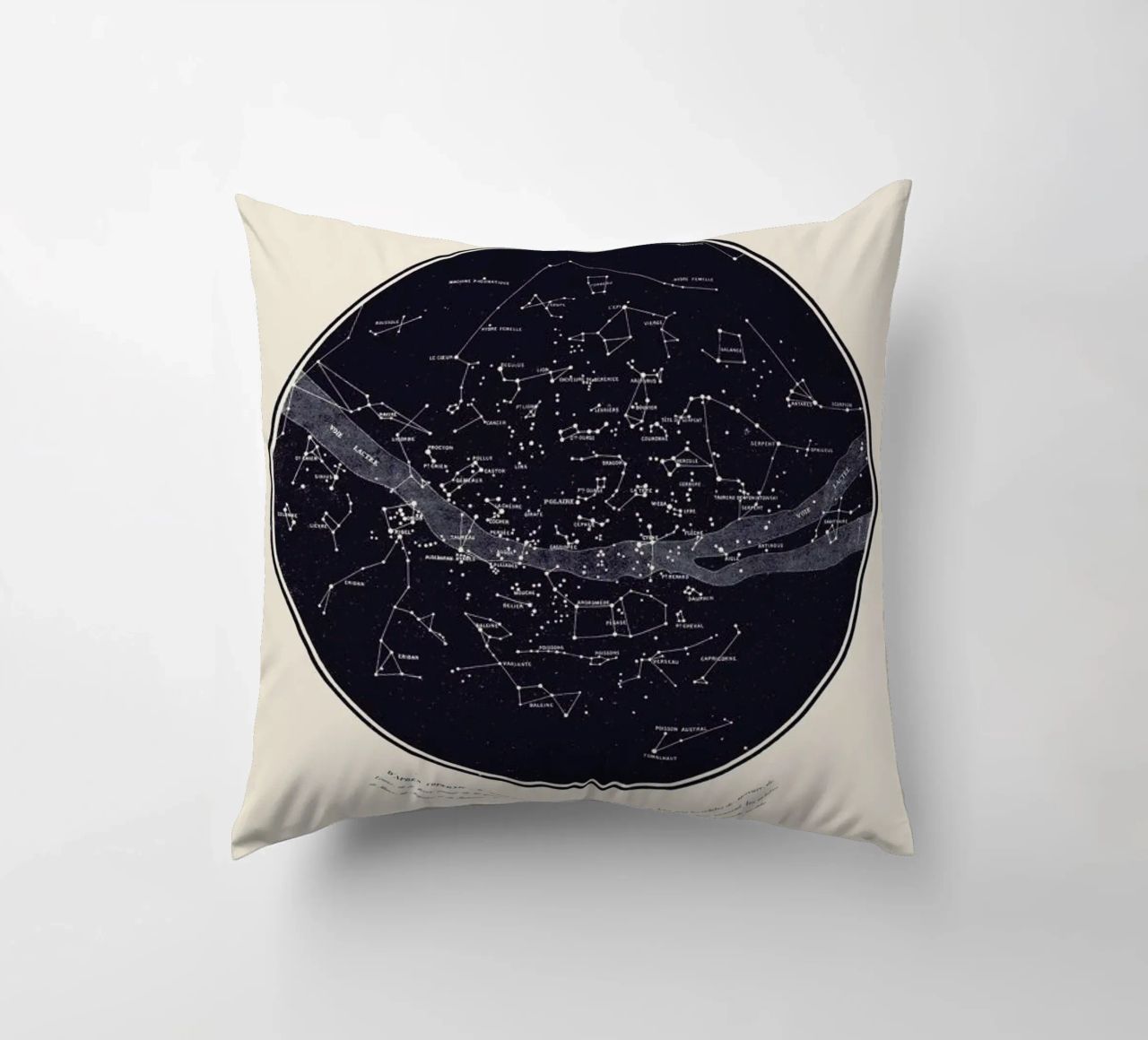 Carte du Ciel coussin de Astër