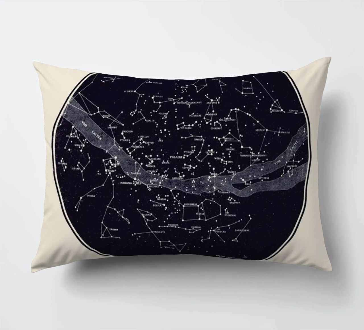 Carte du Ciel coussin de Astër