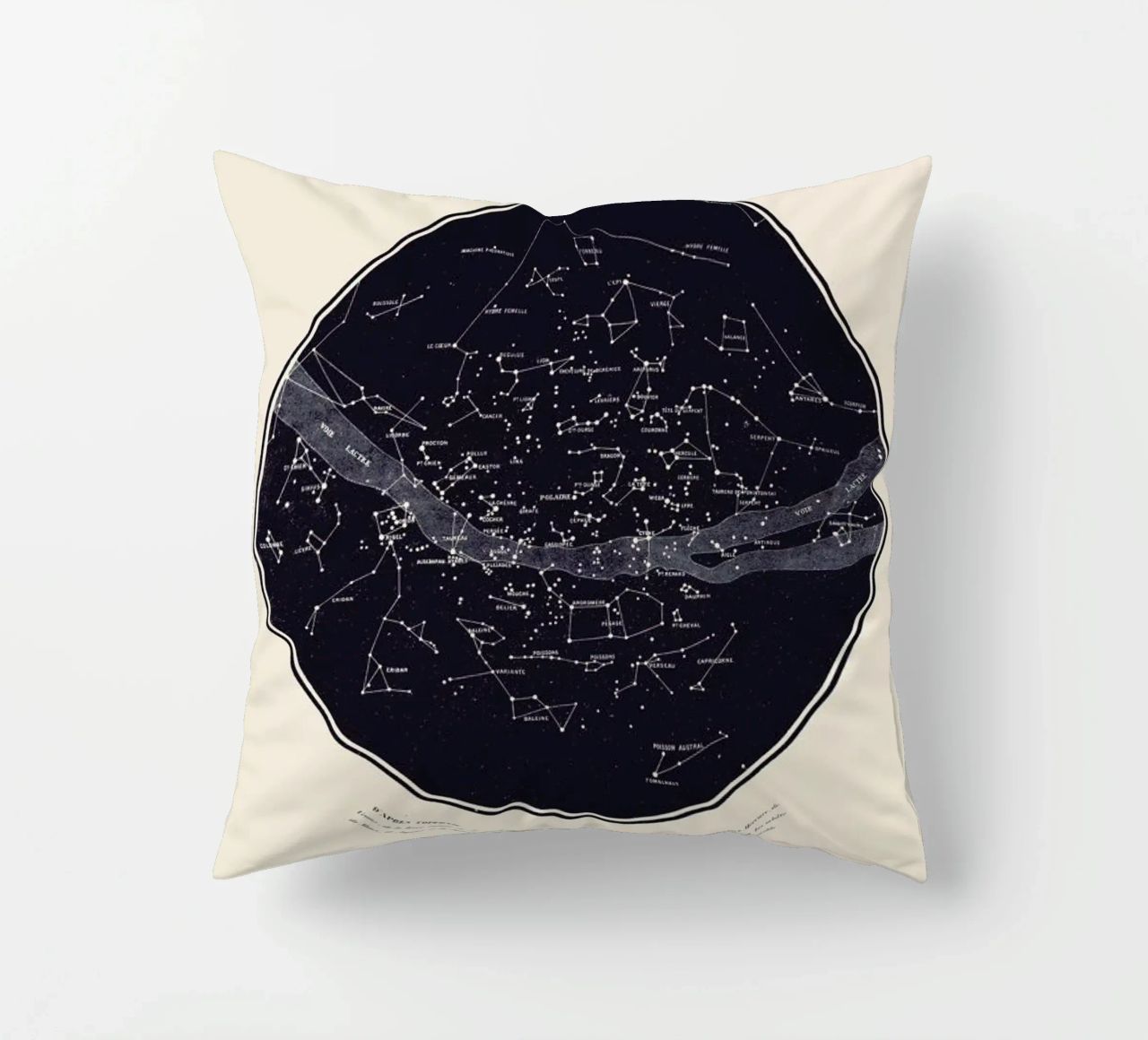 Carte du Ciel coussin de Astër