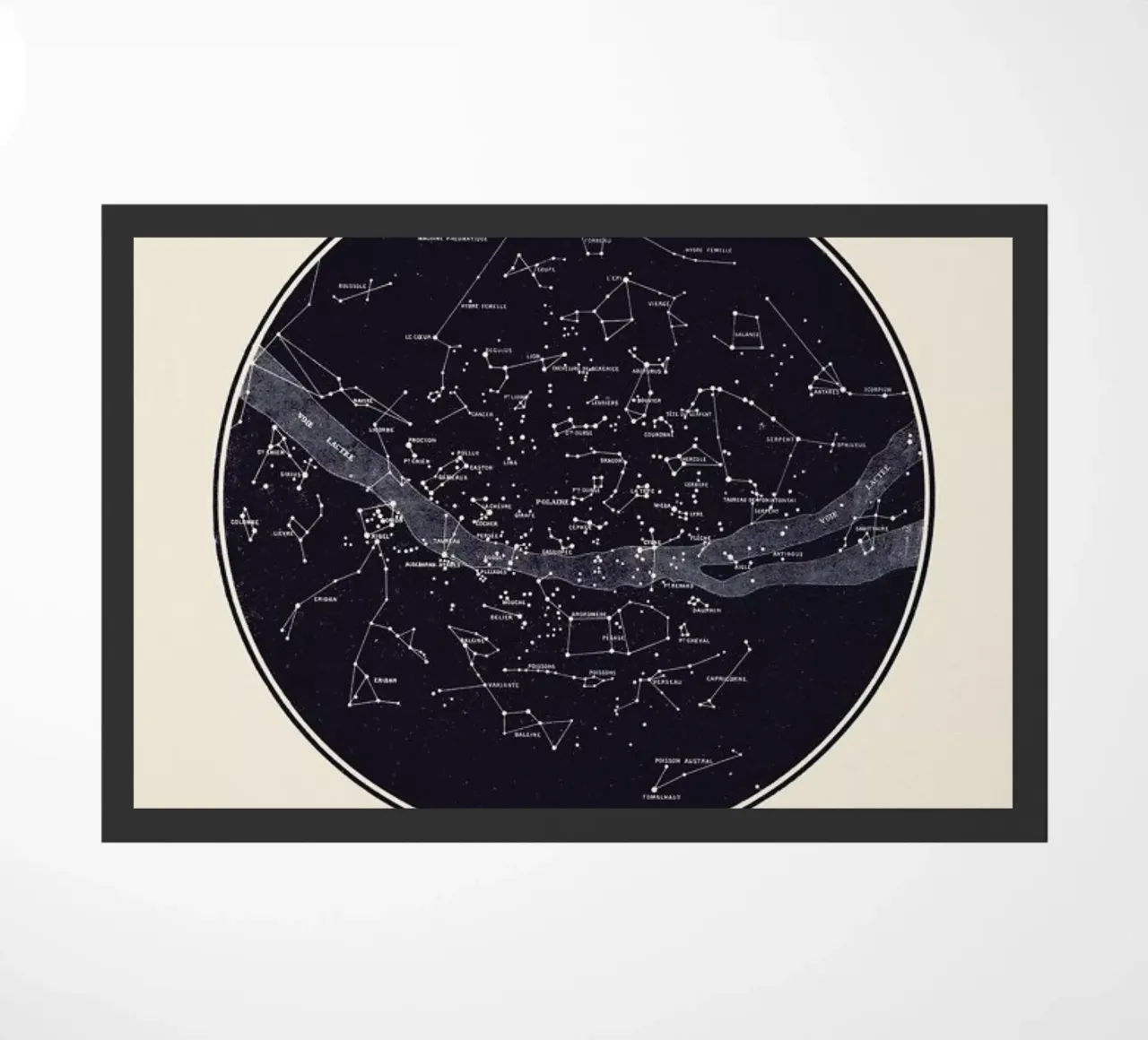 Carte du Ciel zerbino da Astër