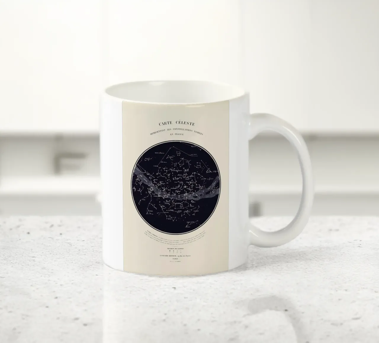 Carte du Ciel tazza in ceramica da Astër