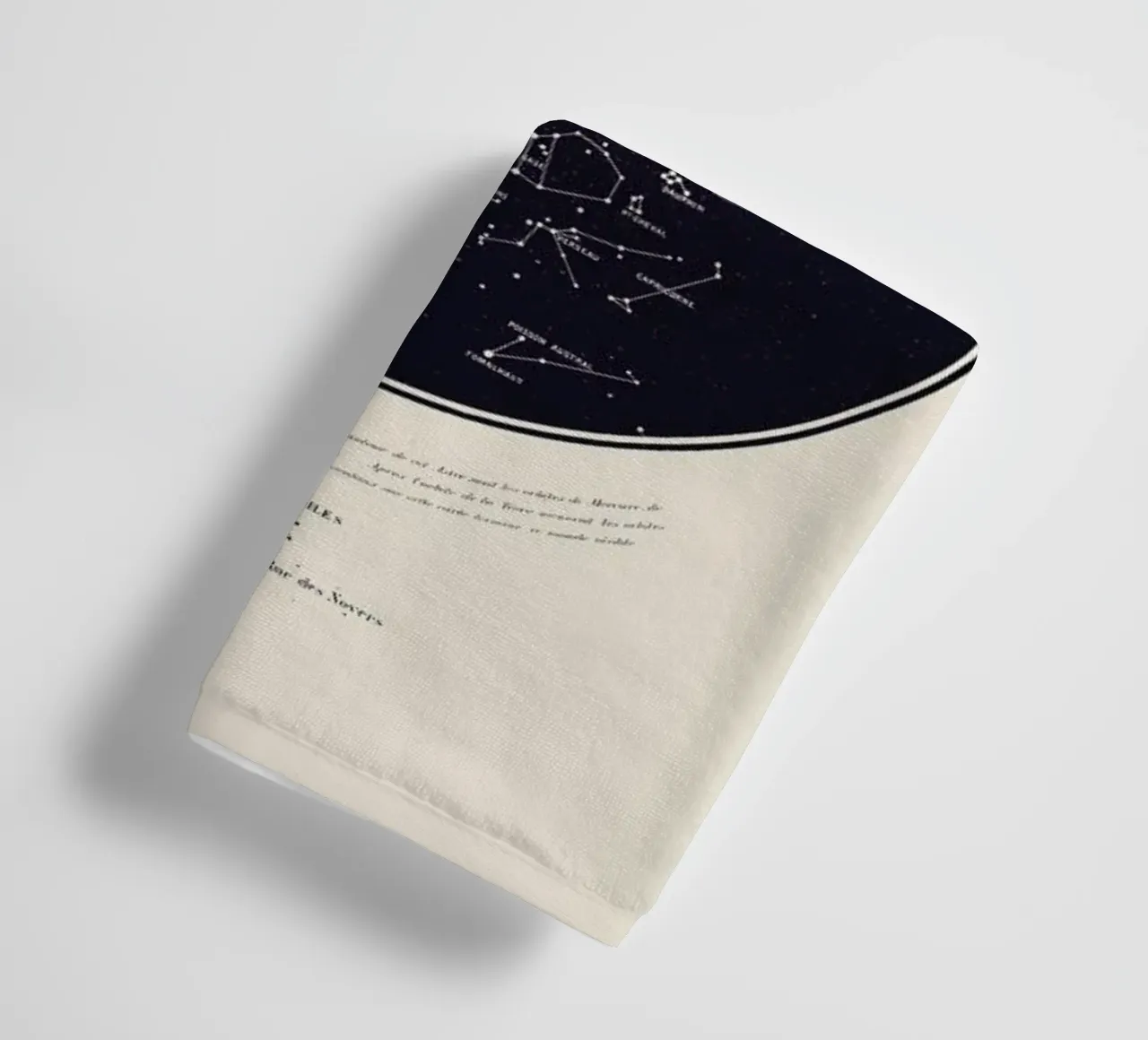 Carte du Ciel towel by Astër