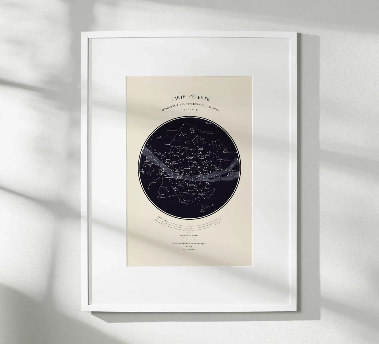 Carte du Ciel Poster von Astër