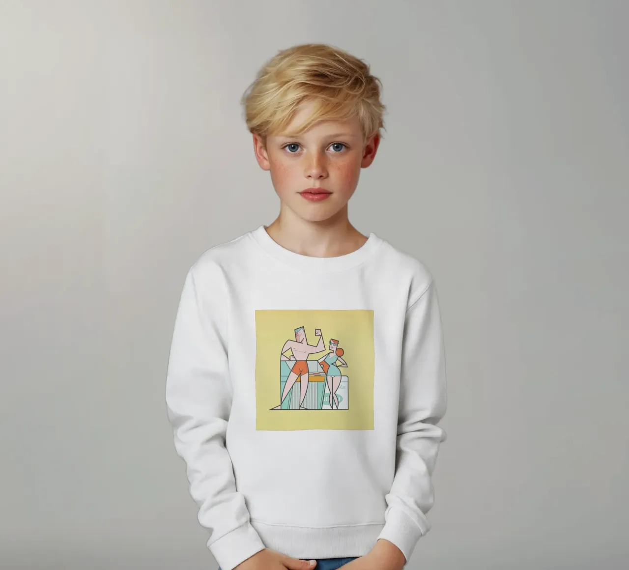 Muscolo felpa bambino da Ale Giorgini