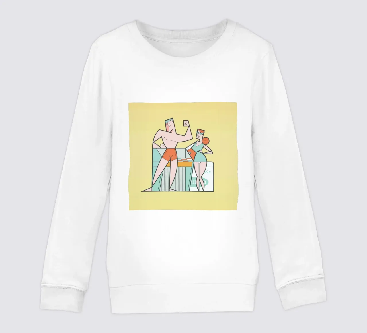 Muscolo felpa bambino da Ale Giorgini