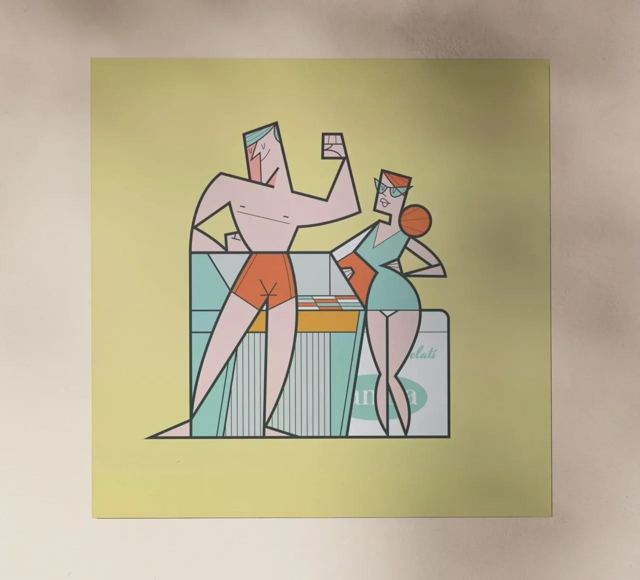 Muscolo pellicola backlit da Ale Giorgini