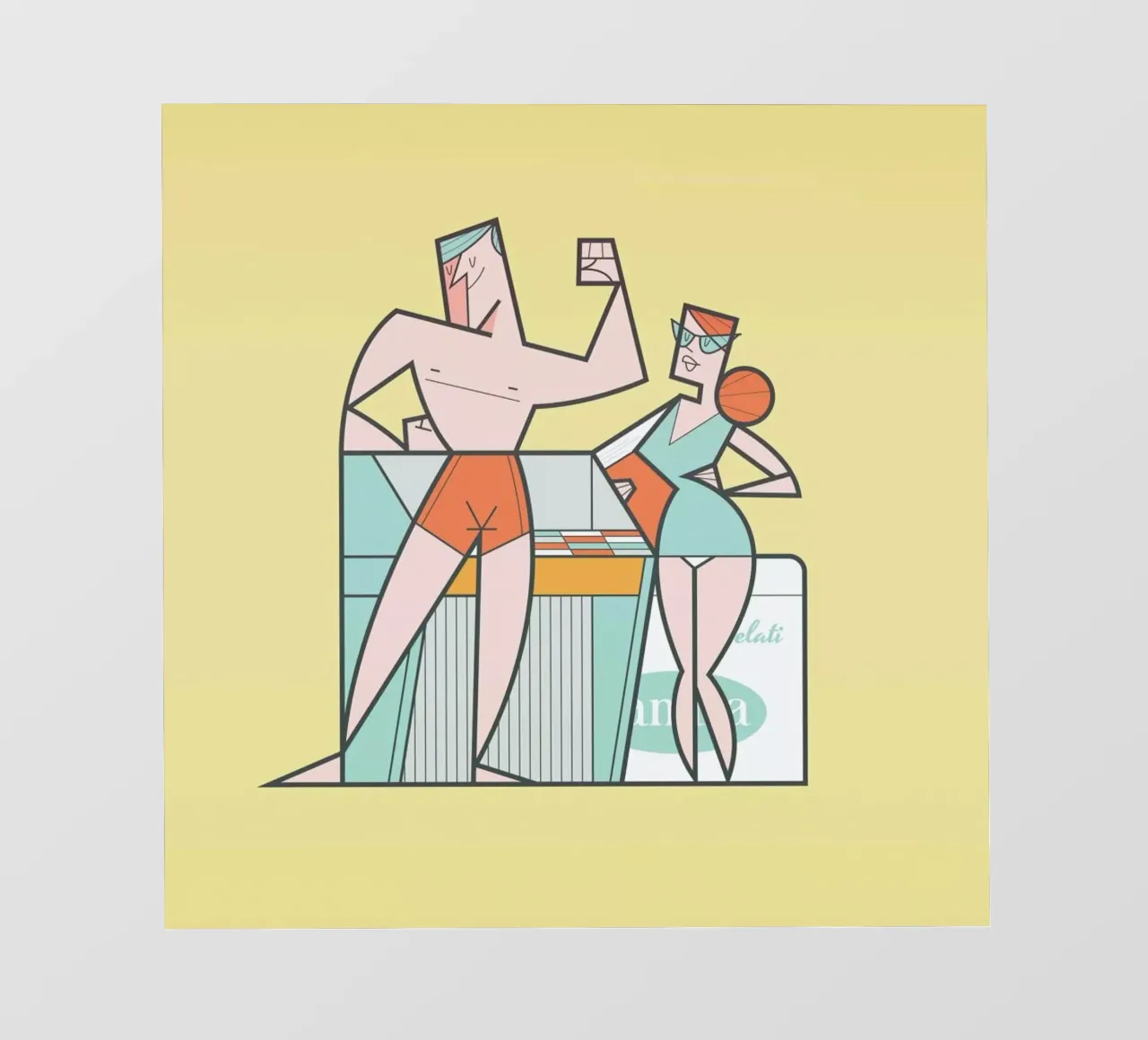 Muscolo pellicola backlit da Ale Giorgini