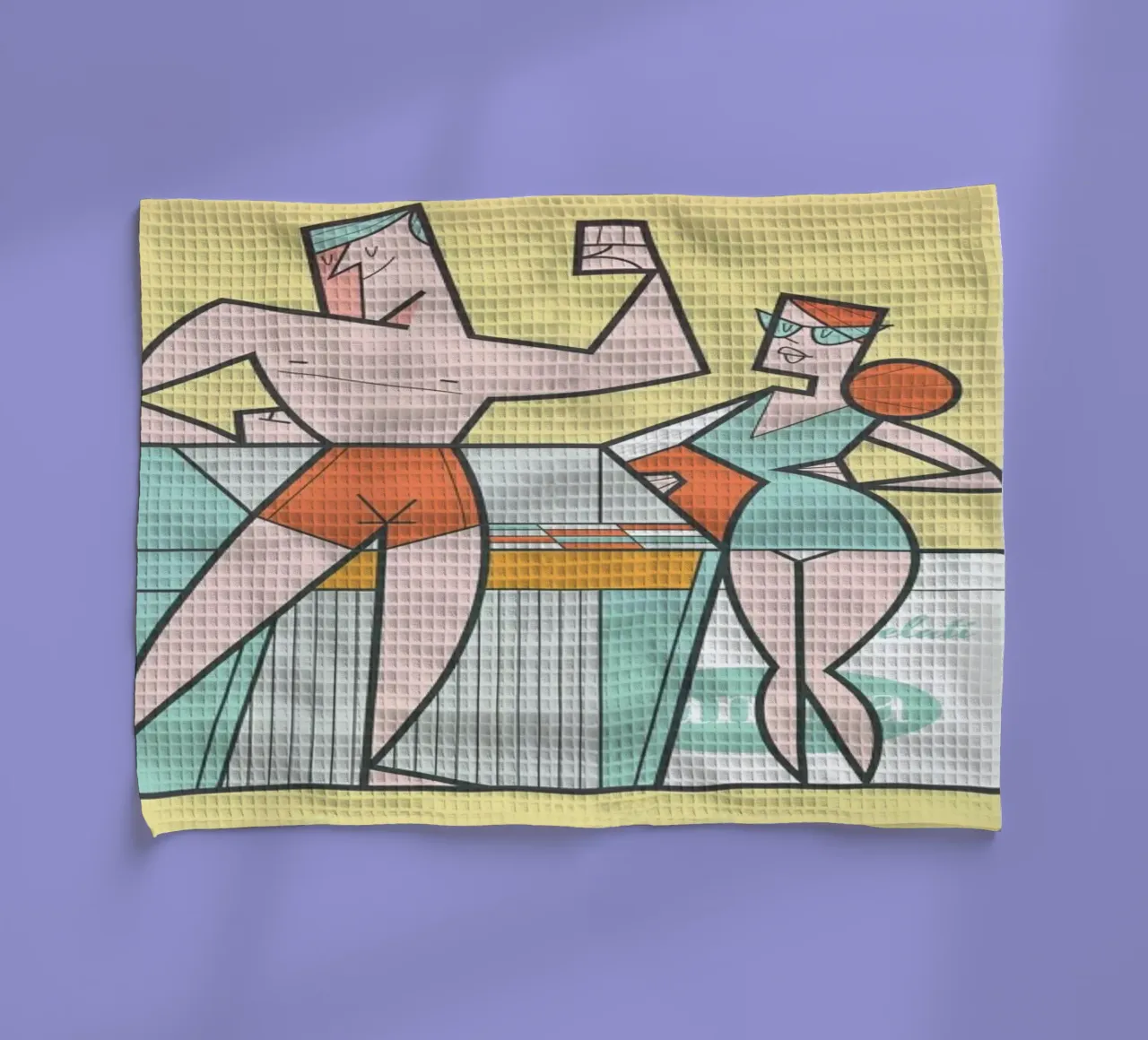 Muscolo canovaccio da cucina da Ale Giorgini