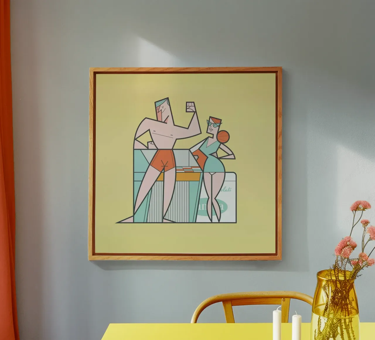Muscolo plexiglass da Ale Giorgini