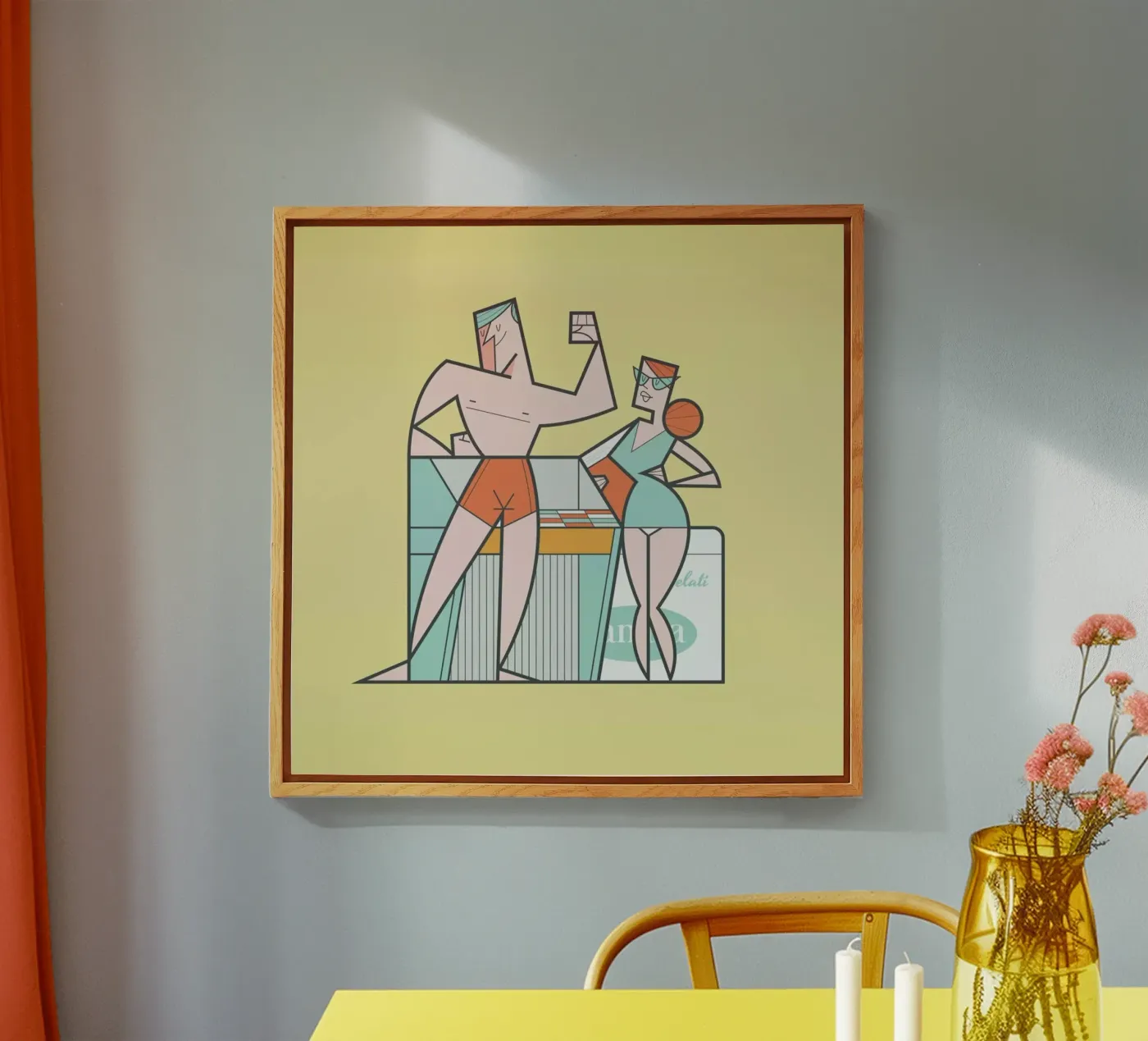 Muscolo acryl van Ale Giorgini