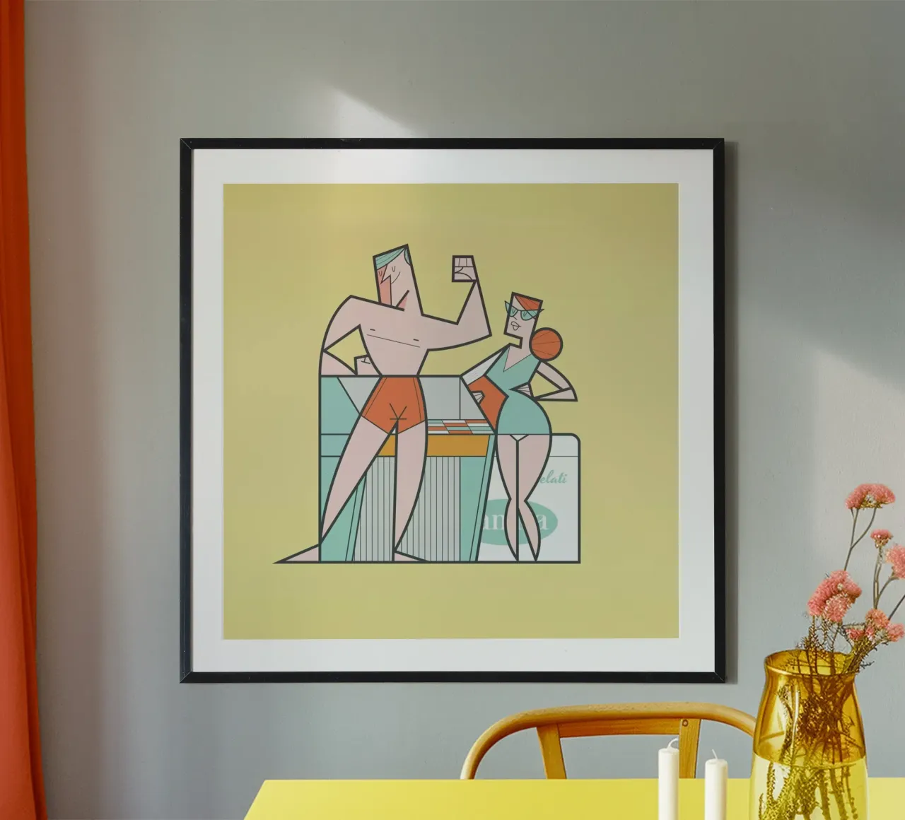 Muscolo carta hahnemühle da Ale Giorgini