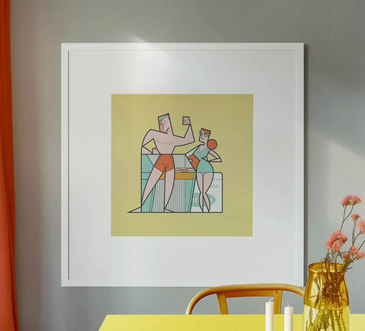 Muscolo carta hahnemühle da Ale Giorgini