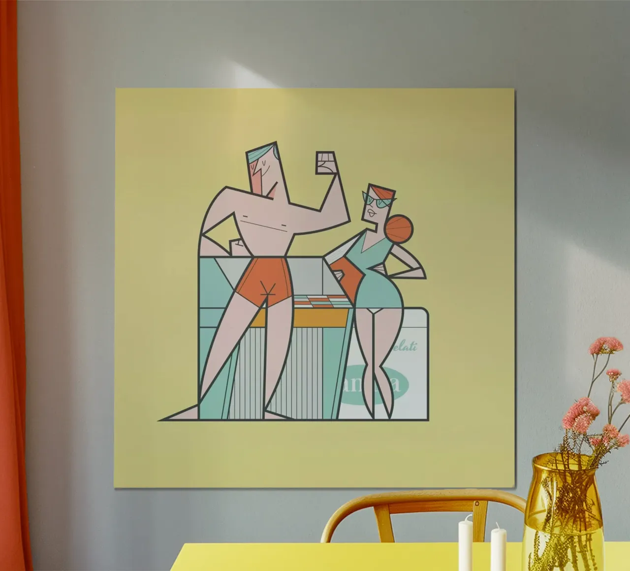 Muscolo carta hahnemühle da Ale Giorgini
