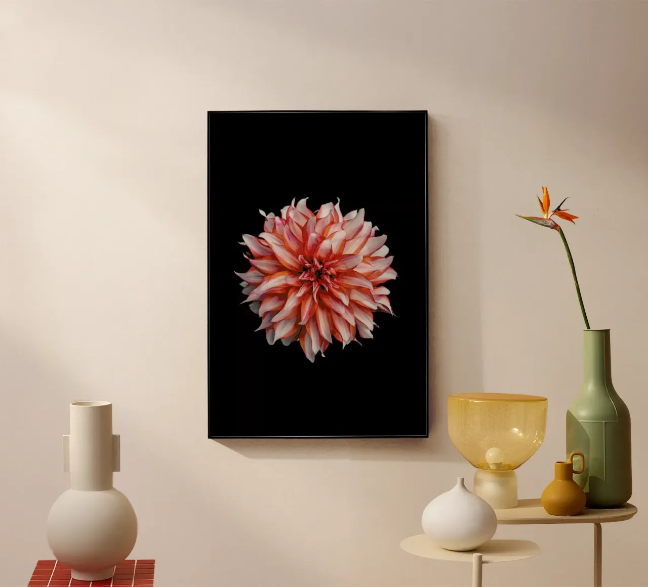 Devil Dahlia plexiglass da Curious Collections by Marielle Leenders