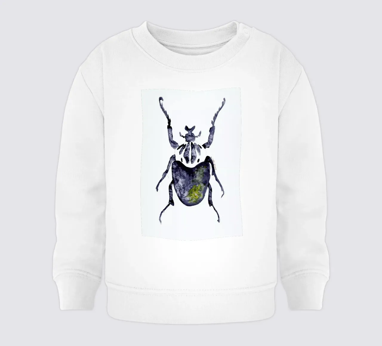 The Old Beetle baby sweatshirt by Nathys_illustration