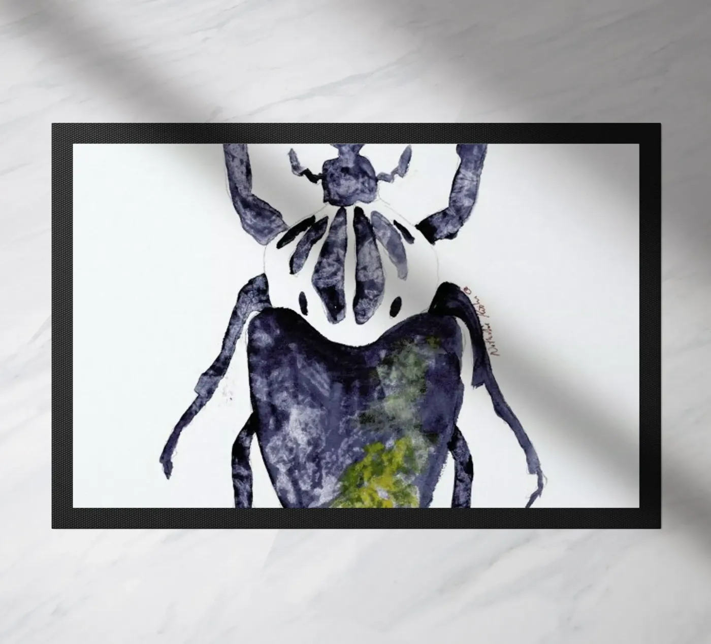 The Old Beetle zerbino da Nathys_illustration