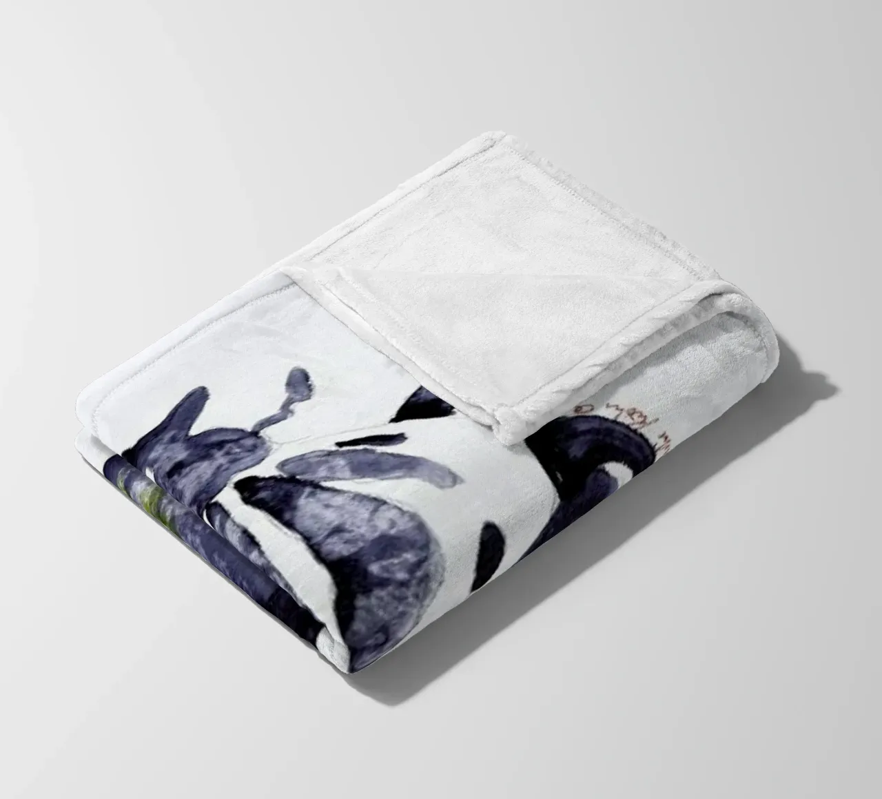 The Old Beetle fleece blanket by Nathys_illustration