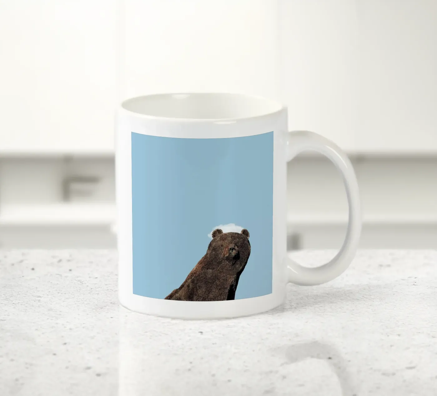 Bear ceramic mug by Rafael Burato