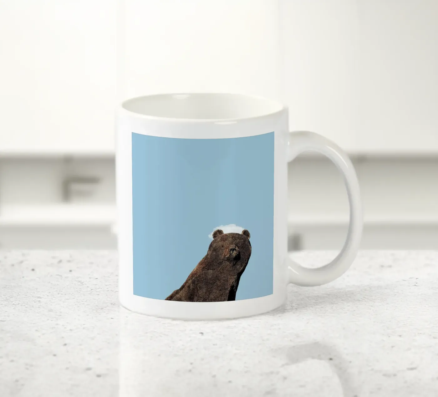 Bear ceramic mug by Rafael Burato