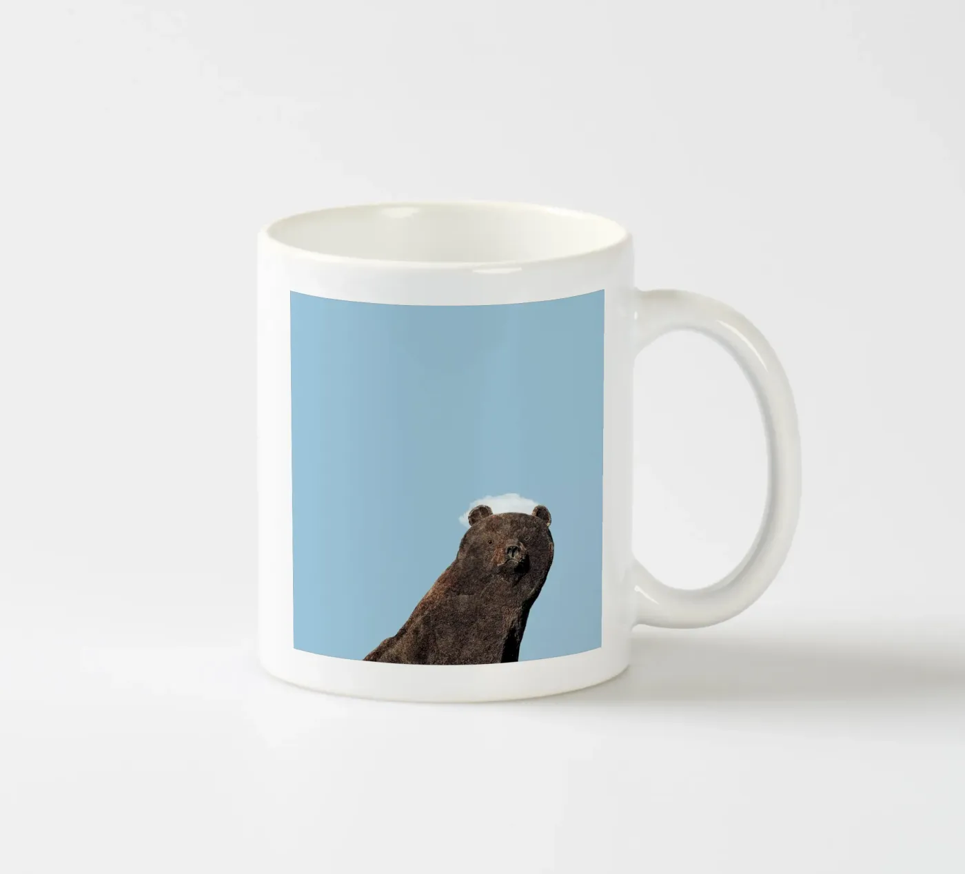 Bear ceramic mug by Rafael Burato