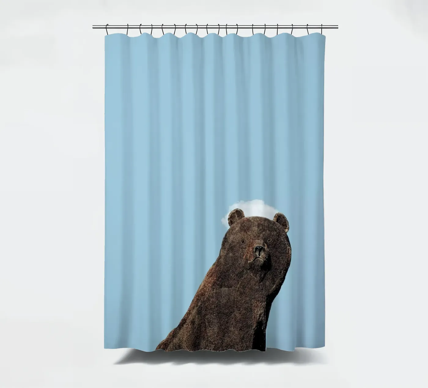 Bear Duschvorhang von Rafael Burato