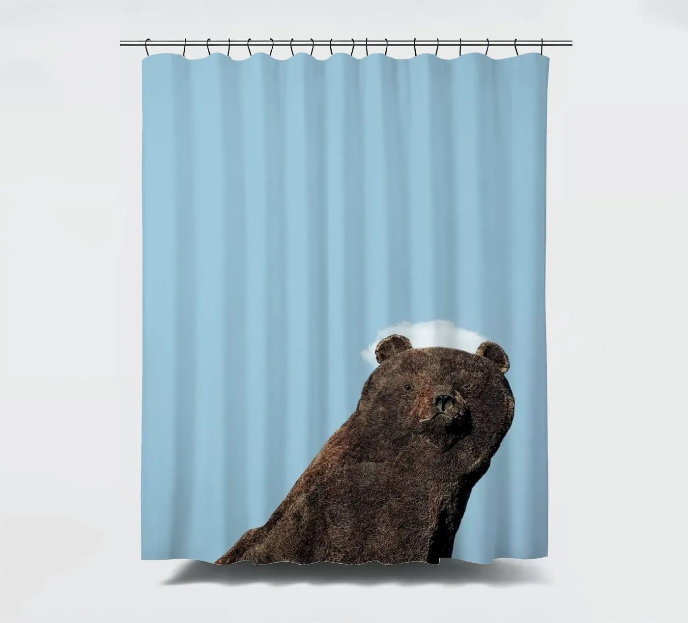Bear douchegordijn van Rafael Burato