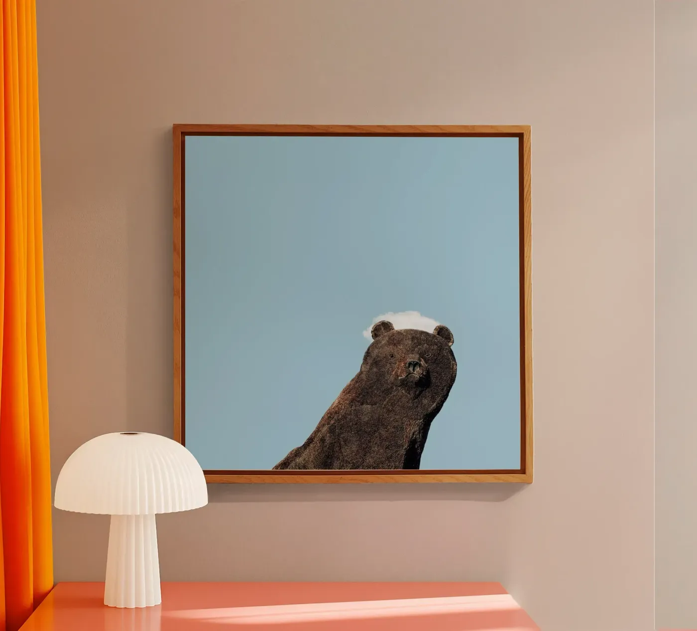 Bear acryl van Rafael Burato
