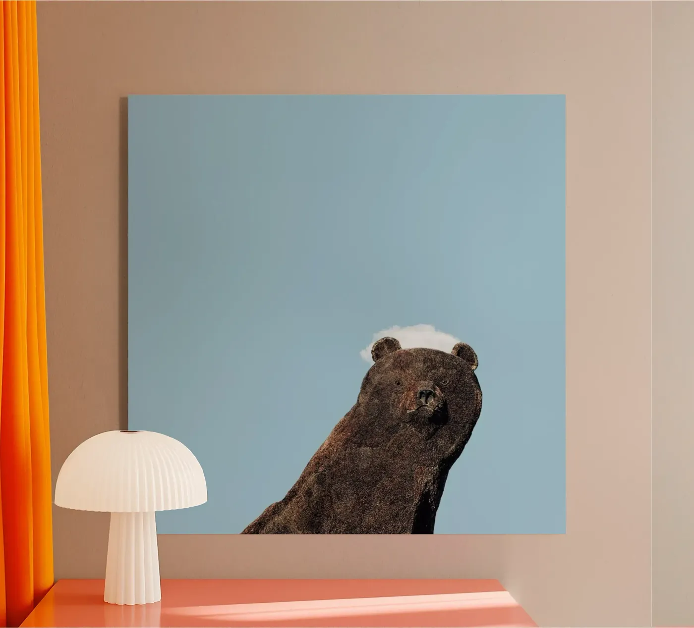 Bear acryl van Rafael Burato