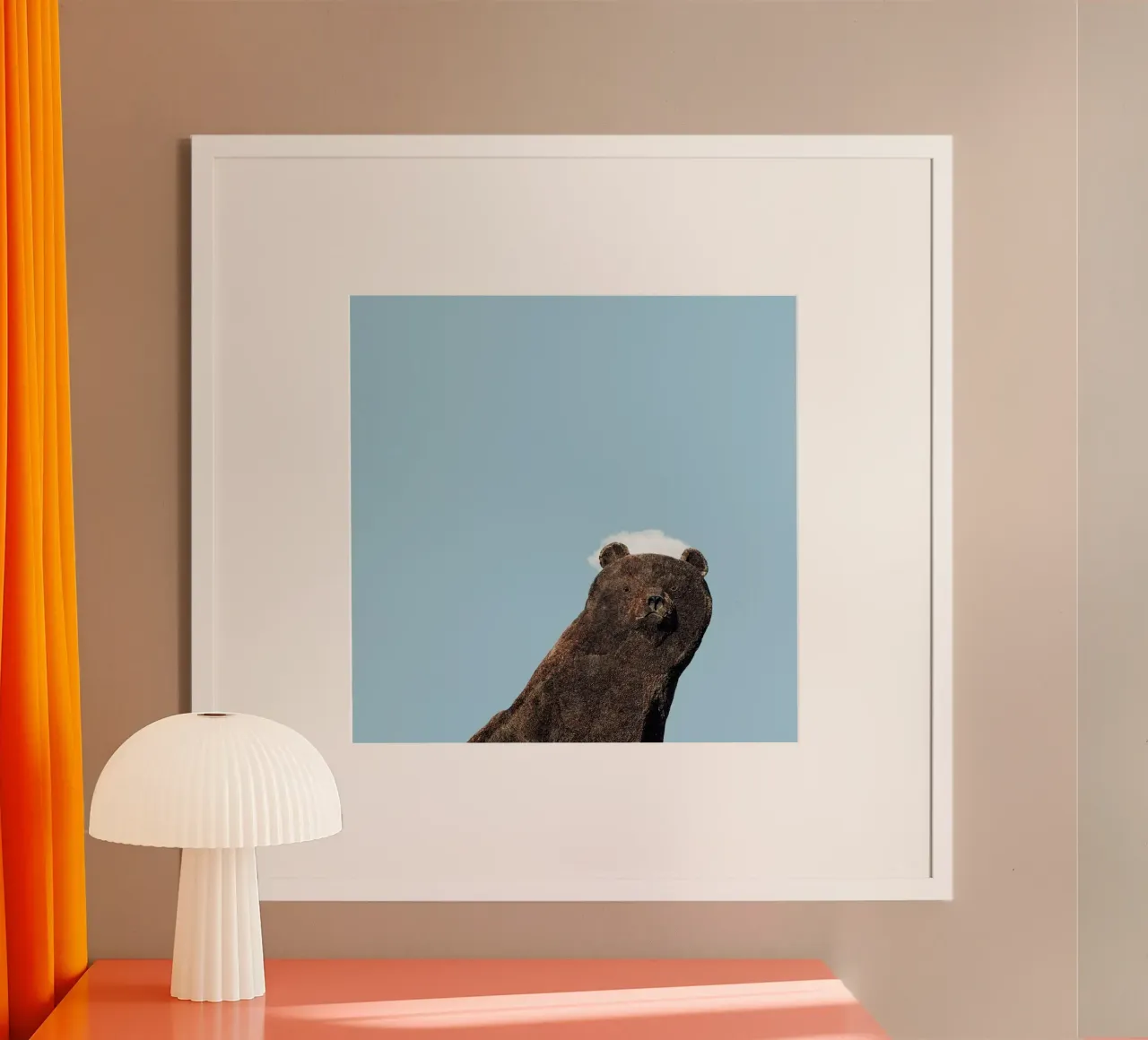 Bear poster van Rafael Burato