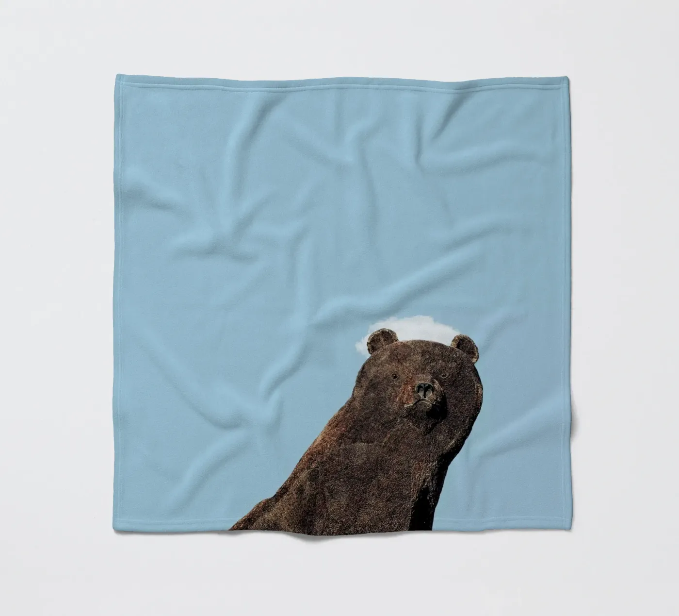 Bear fleece blanket by Rafael Burato