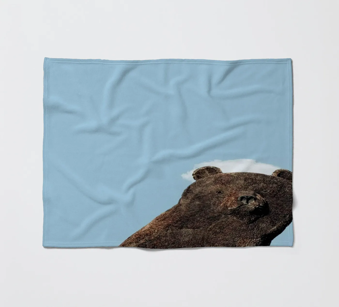 Bear fleece blanket by Rafael Burato