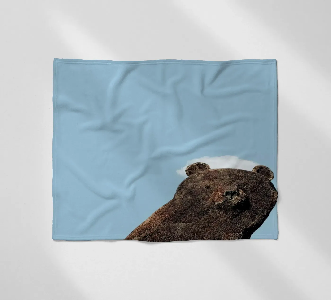 Bear fleece blanket by Rafael Burato