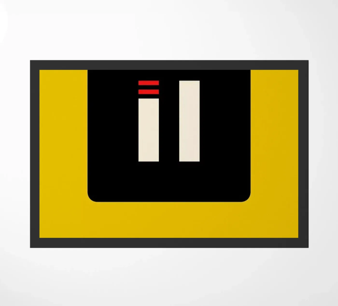 Smoke Break doormat by Viktor Hertz