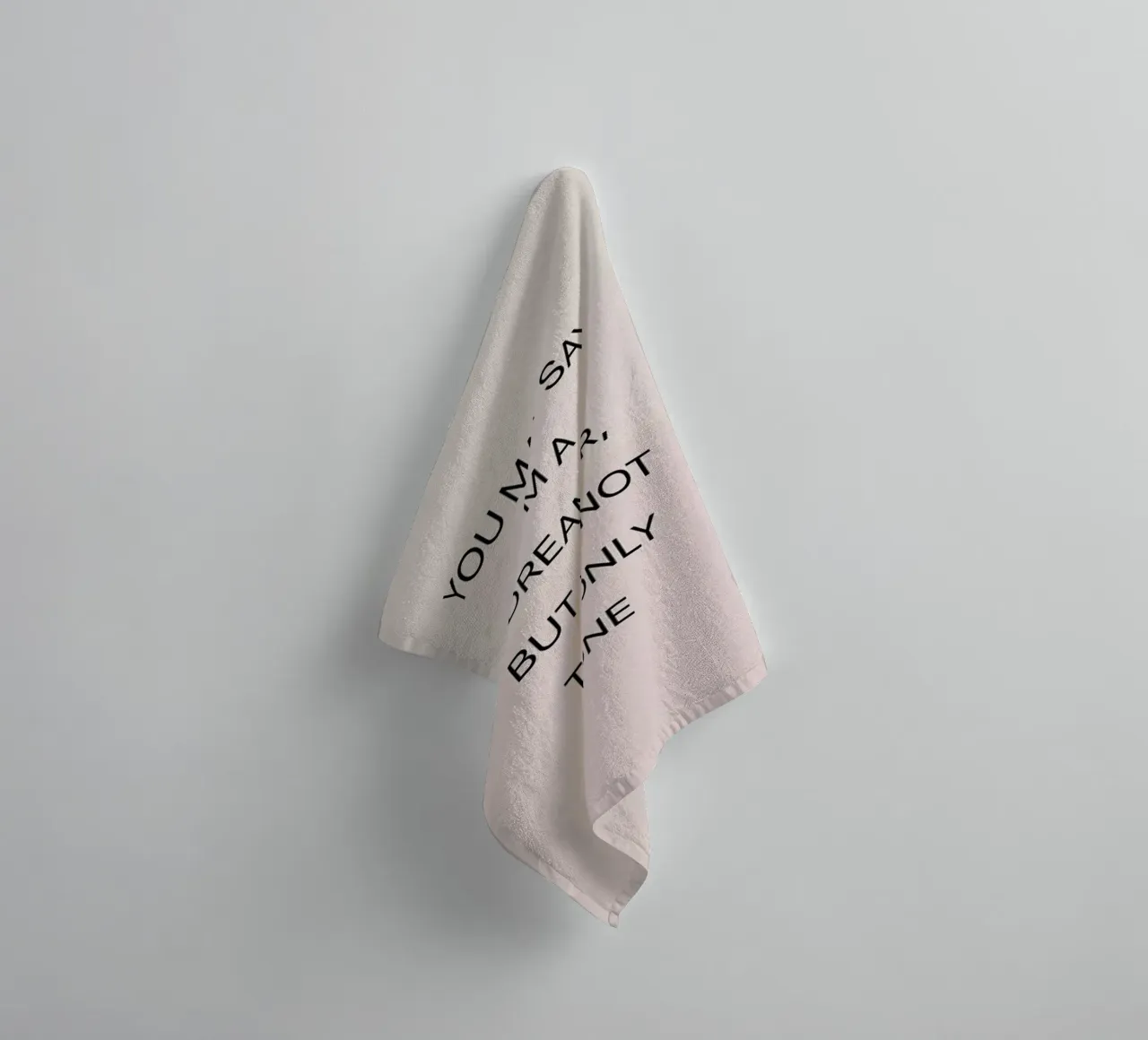 You May Say I'm a Dreamer 01 asciugamano da bagno da Studio One