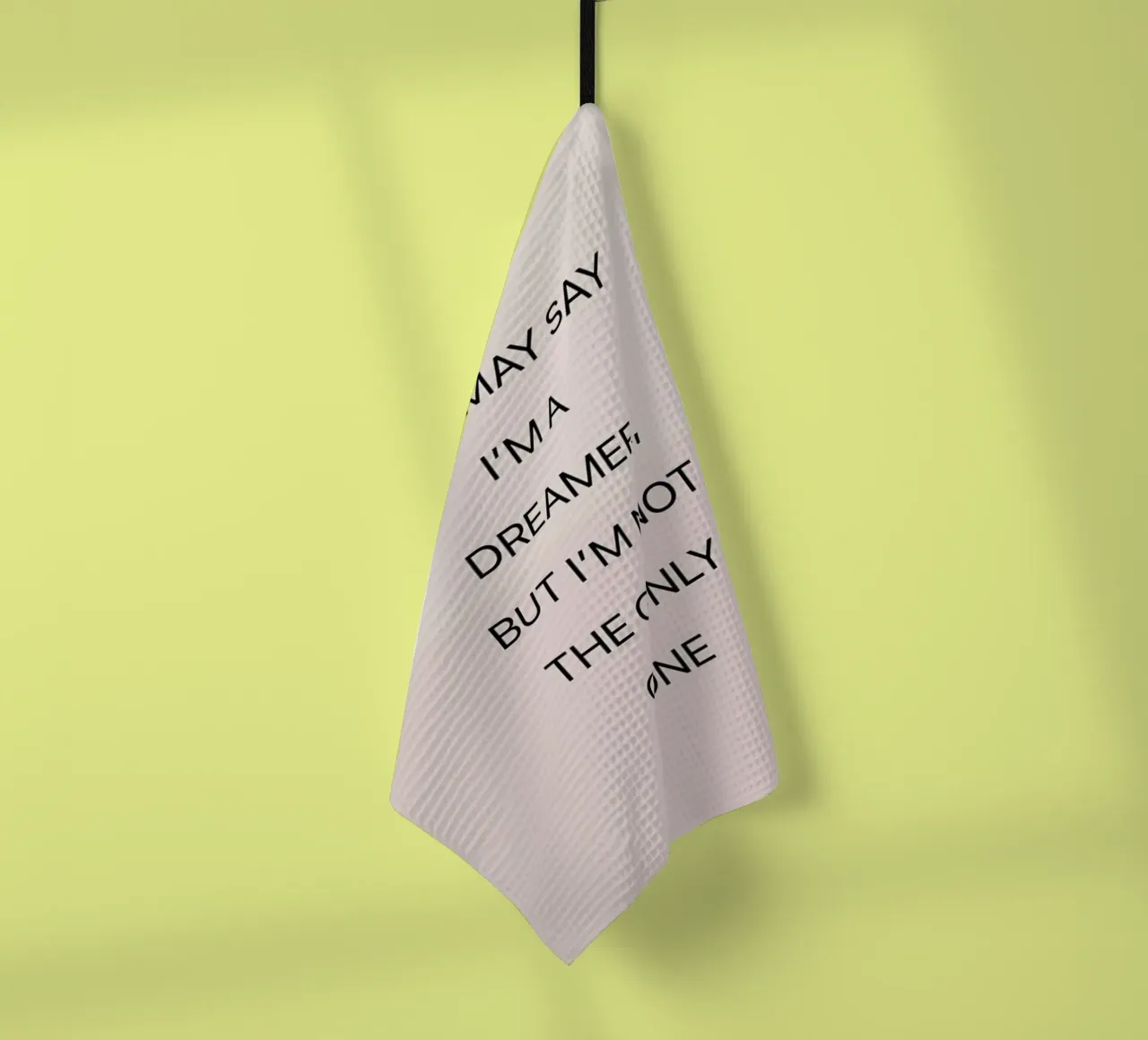 You May Say I'm a Dreamer 01 canovaccio da cucina da Studio One