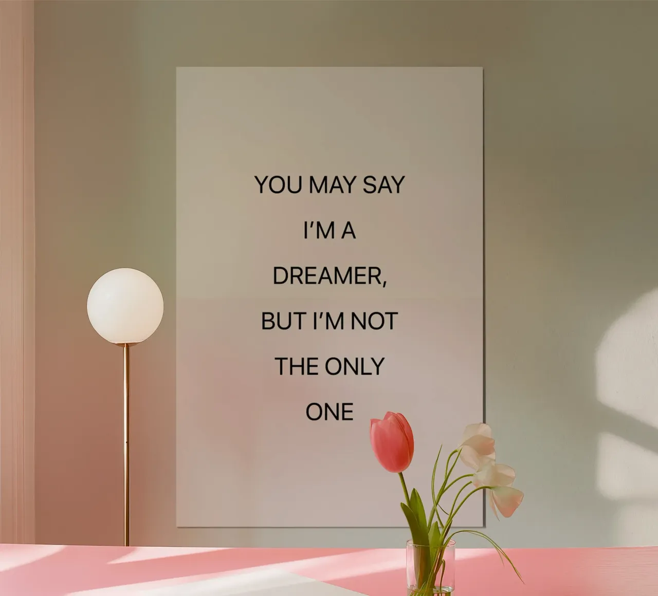 You May Say I'm a Dreamer 01 carta hahnemühle da Studio One