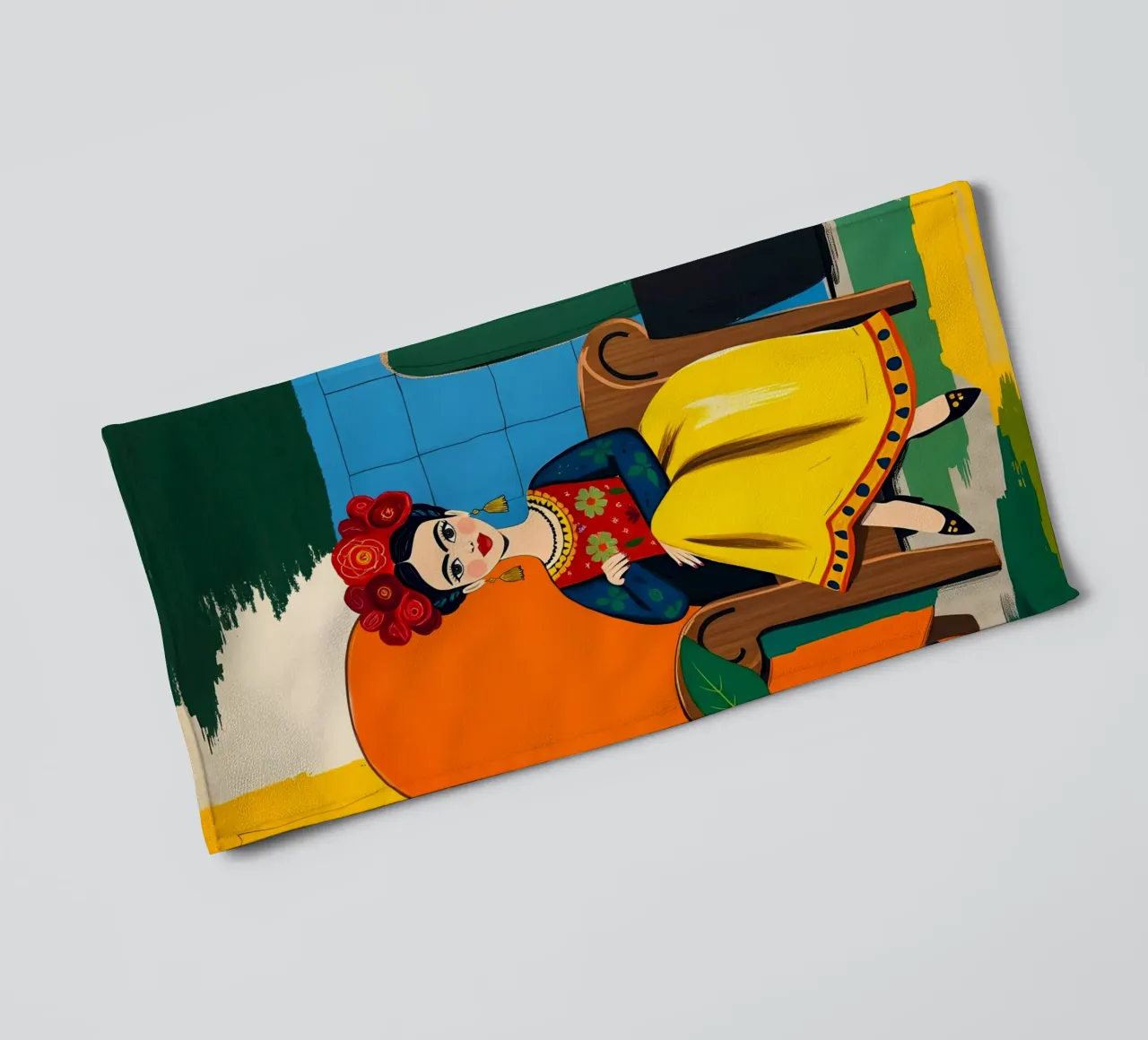 FRIDA CAHLO Handtuch von ARTOMATIC