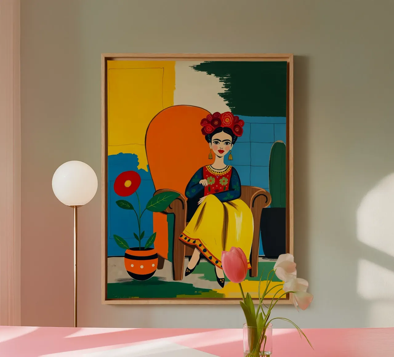 FRIDA CAHLO canvas by ARTOMATIC