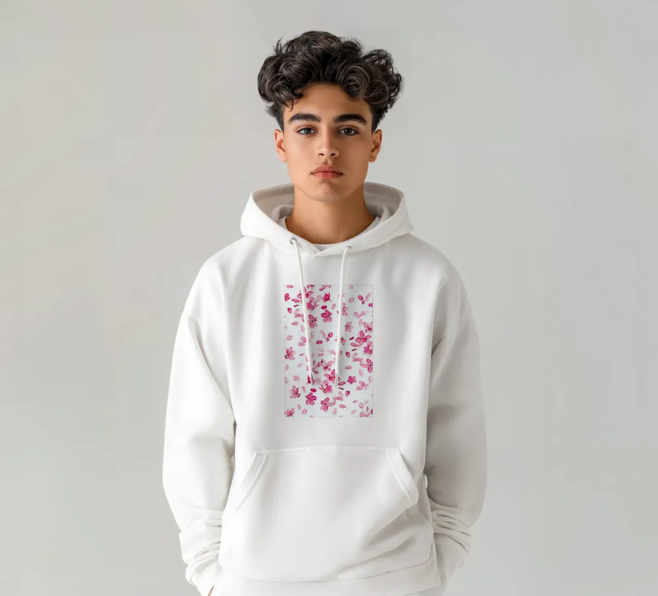 Blossom Fall felpa con cappuccio da Curious Collections by Marielle Leenders