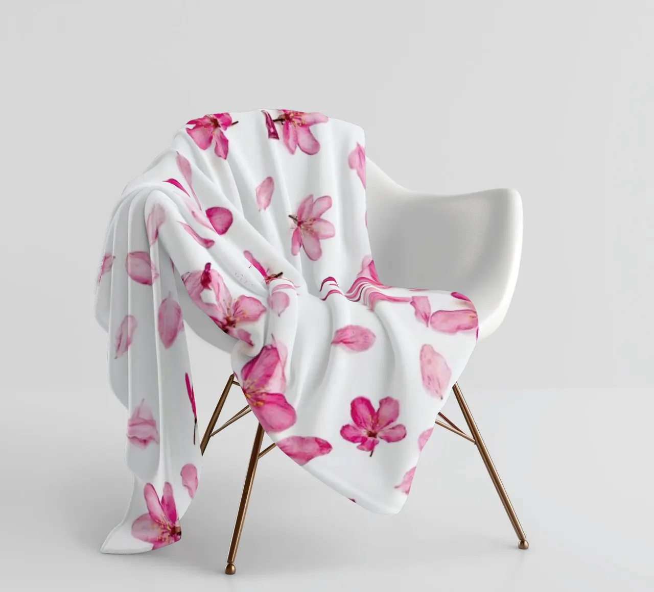 Blossom Fall coperta in pile da Curious Collections by Marielle Leenders