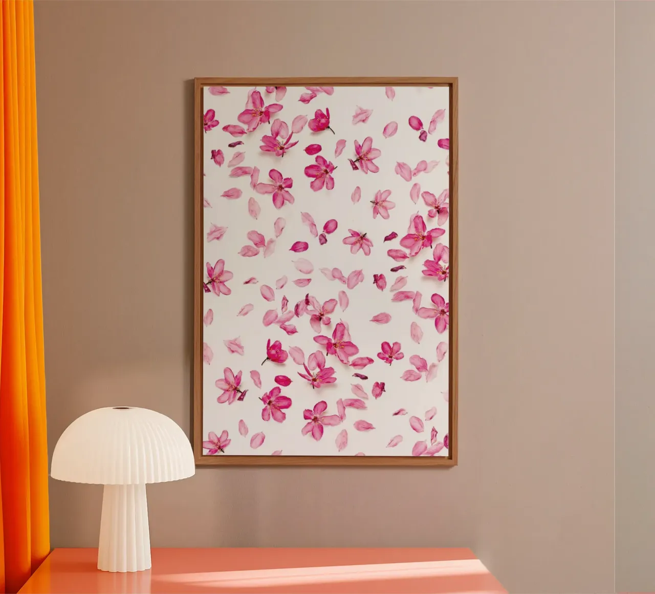 Blossom Fall alluminio dibond da Curious Collections by Marielle Leenders