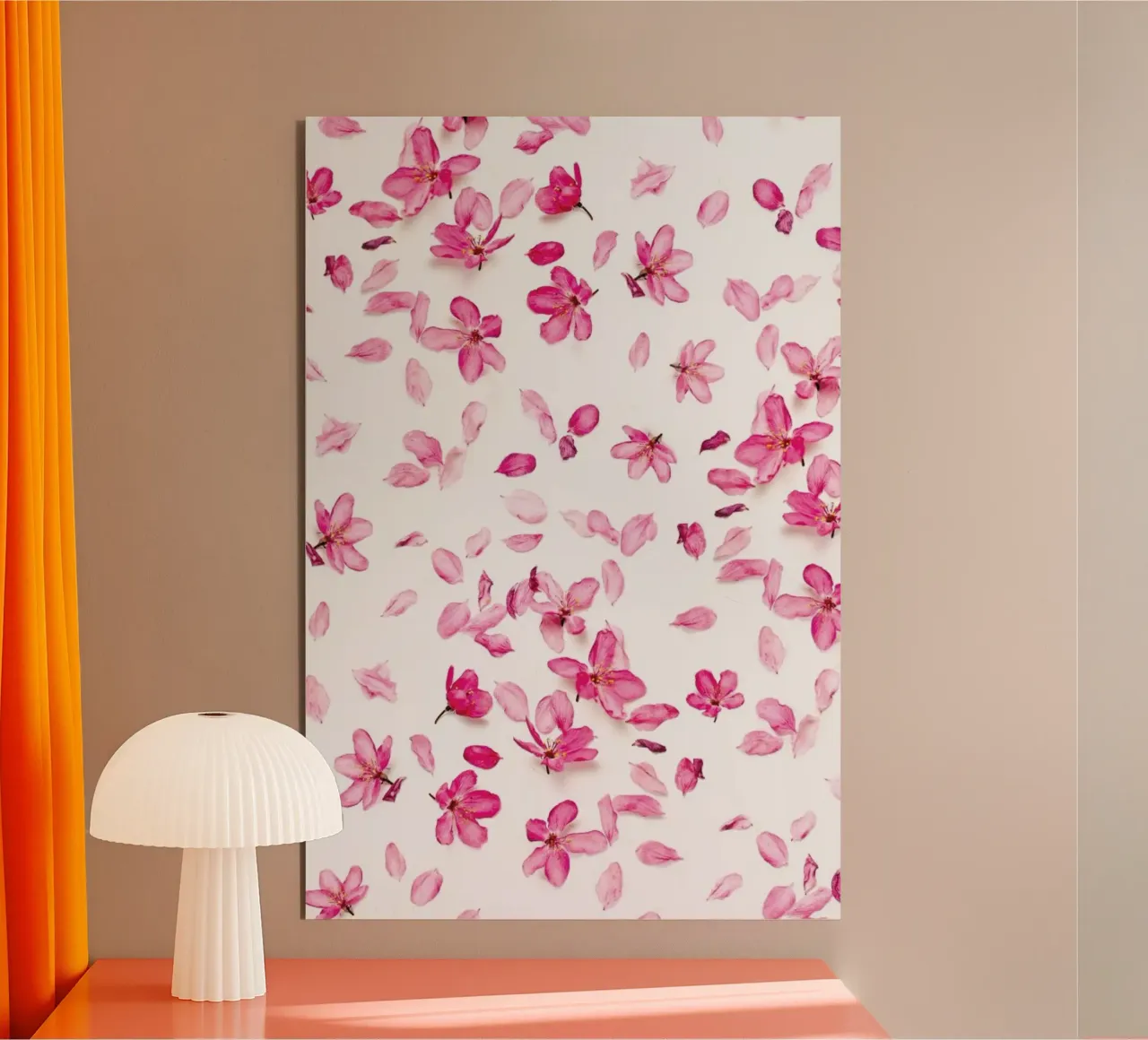 Blossom Fall alluminio dibond da Curious Collections by Marielle Leenders