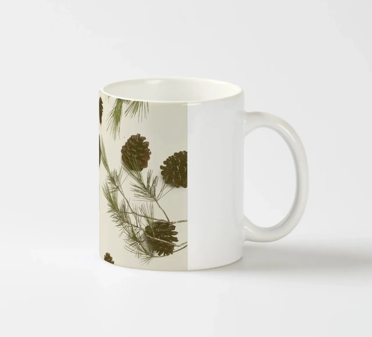Merry Christmas Pinecones tazza in ceramica da Florent Bodart