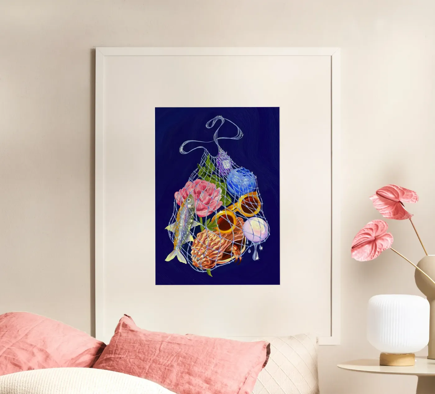 Fisherman Haul poster van Laura O'Connor