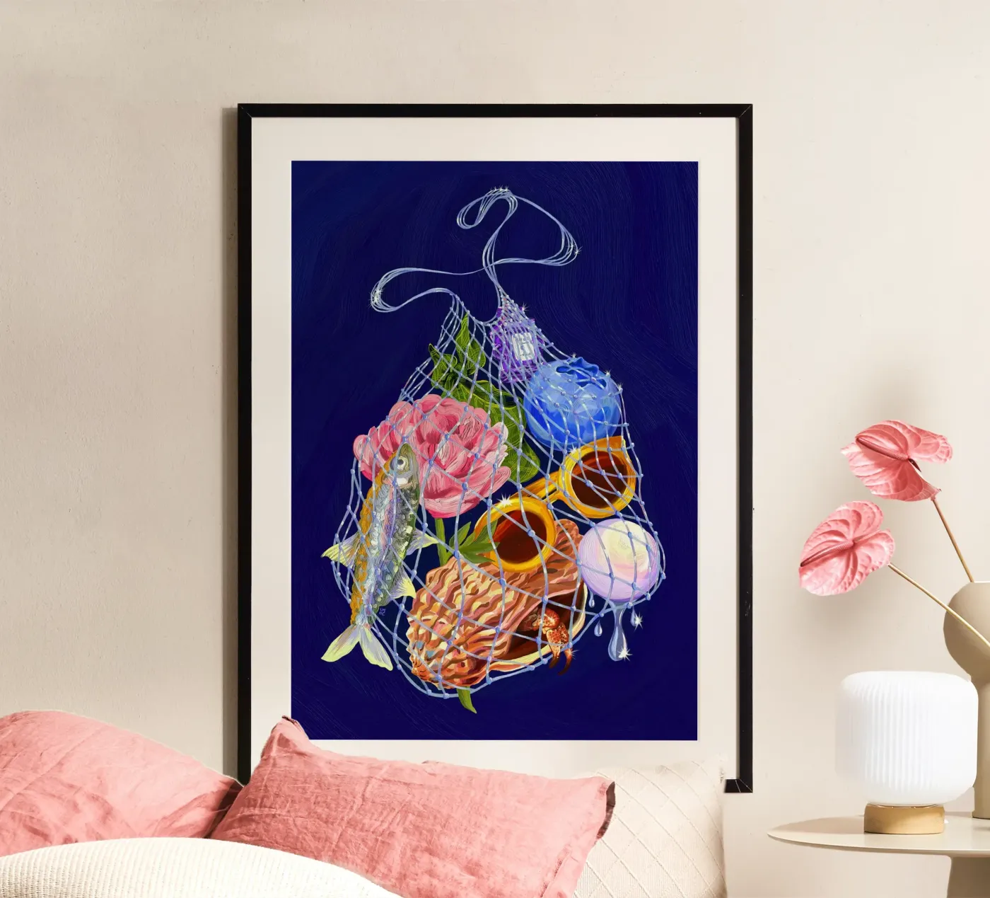 Fisherman Haul poster van Laura O'Connor