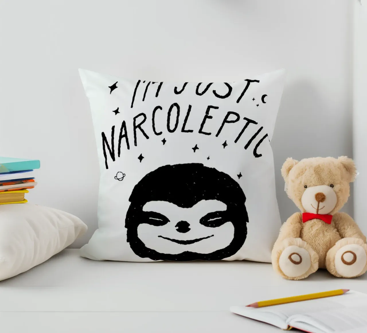 I'm Just Narcoleptic cuscino da Florent Bodart
